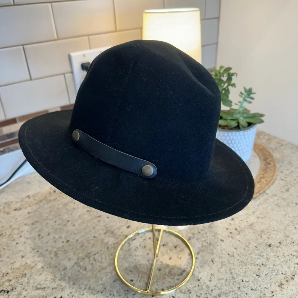 Wool Bailey Ultra Lite Packer Men’s Black Vintage Wool Hat